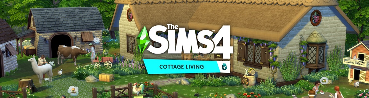The Sims 4 Cottage Living DLC Origin Games Key